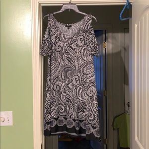 Cold shoulder dress